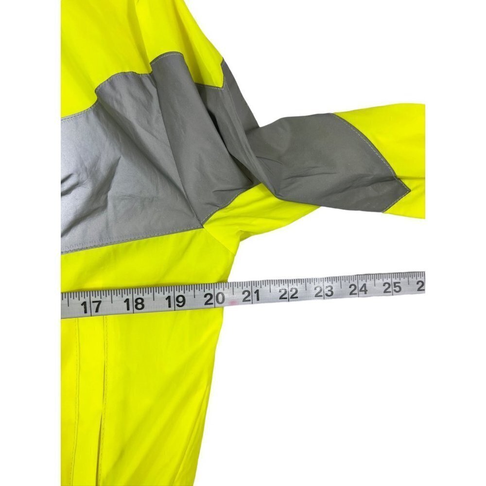 Fashion Nova Lime & Gray Full Zipper Jacket - Picture 6 of 7